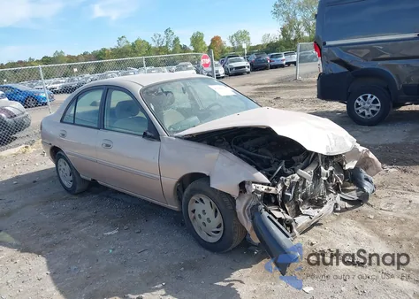 1997 Mercury Tracer Ls z USA, uszkodzony, nr VIN 1MELM13P1VW645341